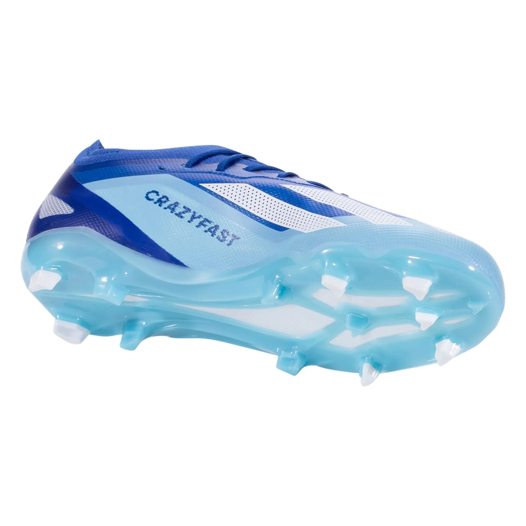 adidas X CrazyFast.1 FG Junior Firm Ground Soccer Cleat - Bright Royal/White/Solar Red