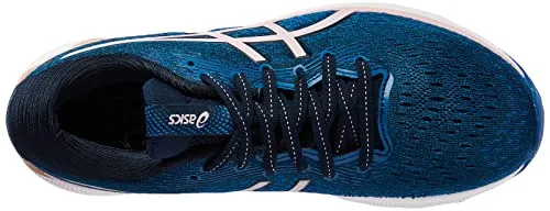 ASICS Women's 1012B201 Gel-nimbus 24 Trainers, French Blue Barely Rose, 4 UK