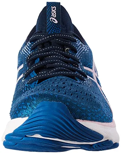 ASICS Women's 1012B201 Gel-nimbus 24 Trainers, French Blue Barely Rose, 4 UK