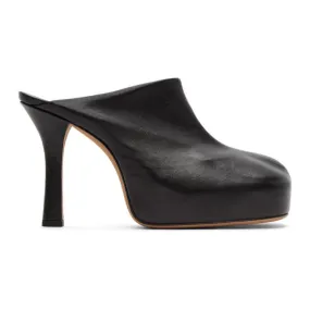 Bottega Veneta Black The Bold Mules