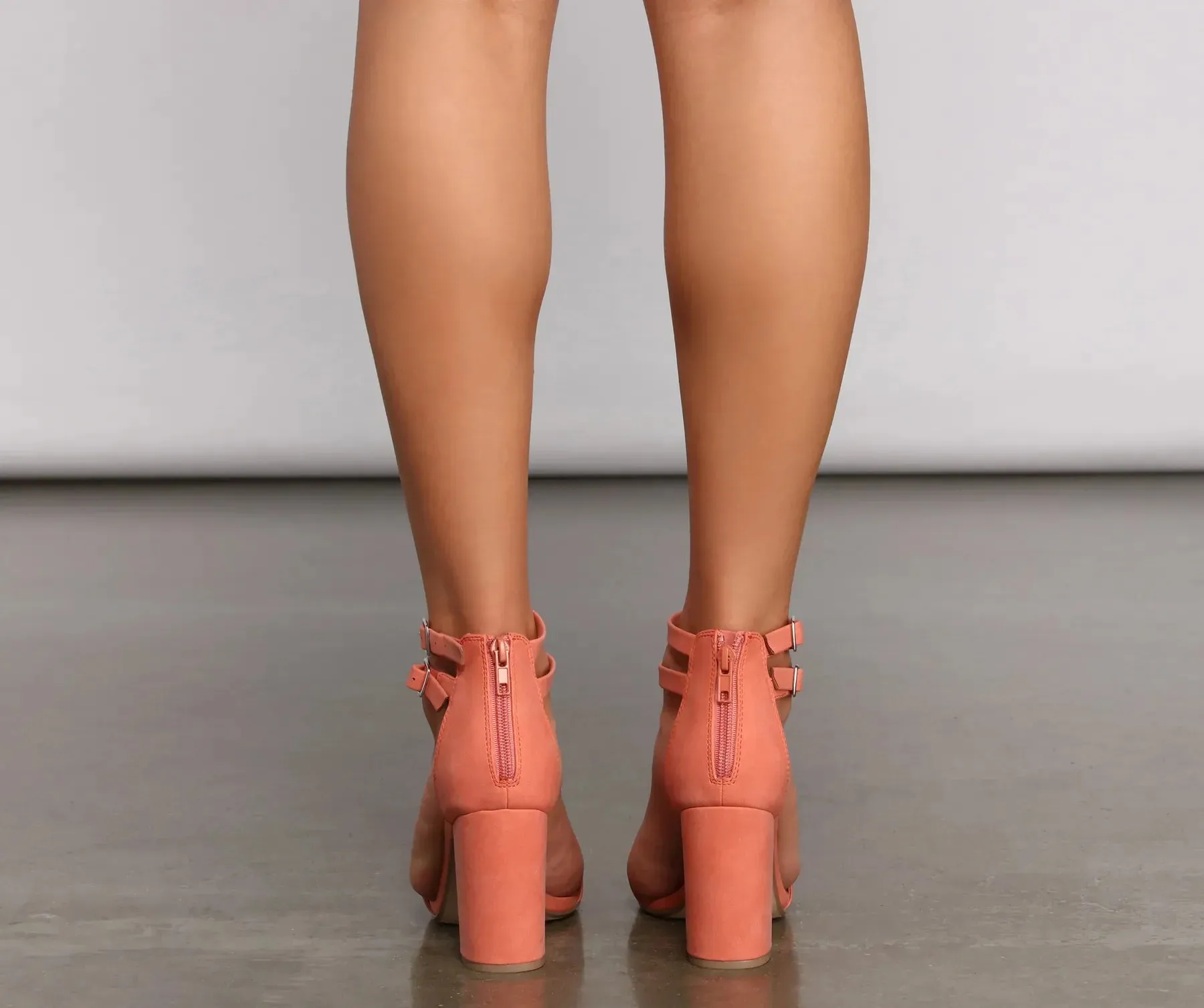 Bring The Bold Vibes Block Heels