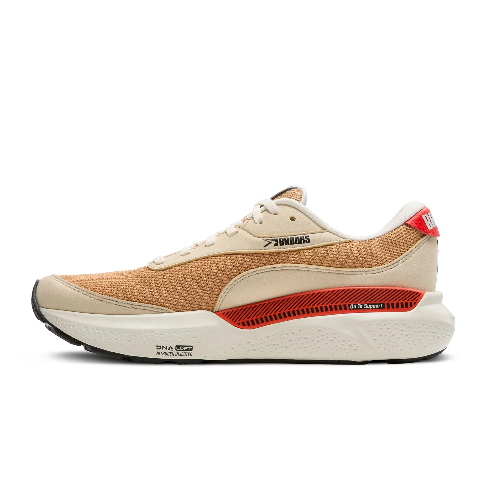 Brooks Adrenaline GTS 24 Running Shoe (Men) - Taffy/Cherry Tomato/Black
