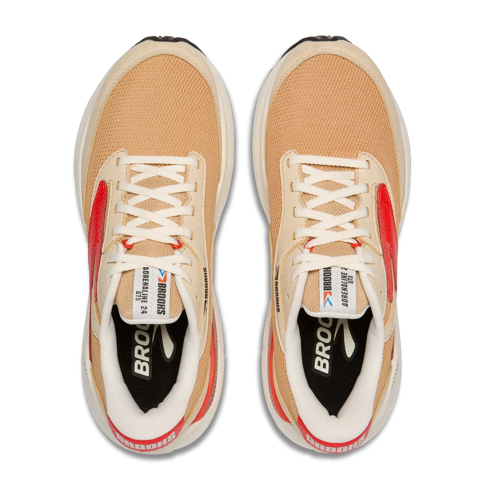 Brooks Adrenaline GTS 24 Running Shoe (Men) - Taffy/Cherry Tomato/Black