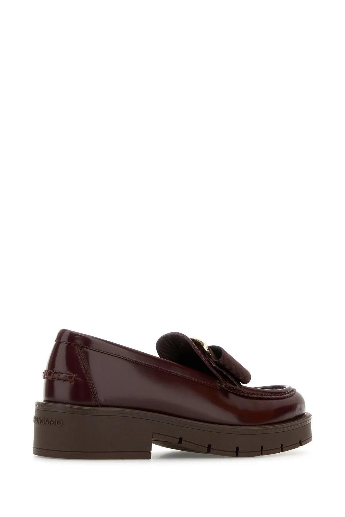 Burgundy leather Mirty loafers