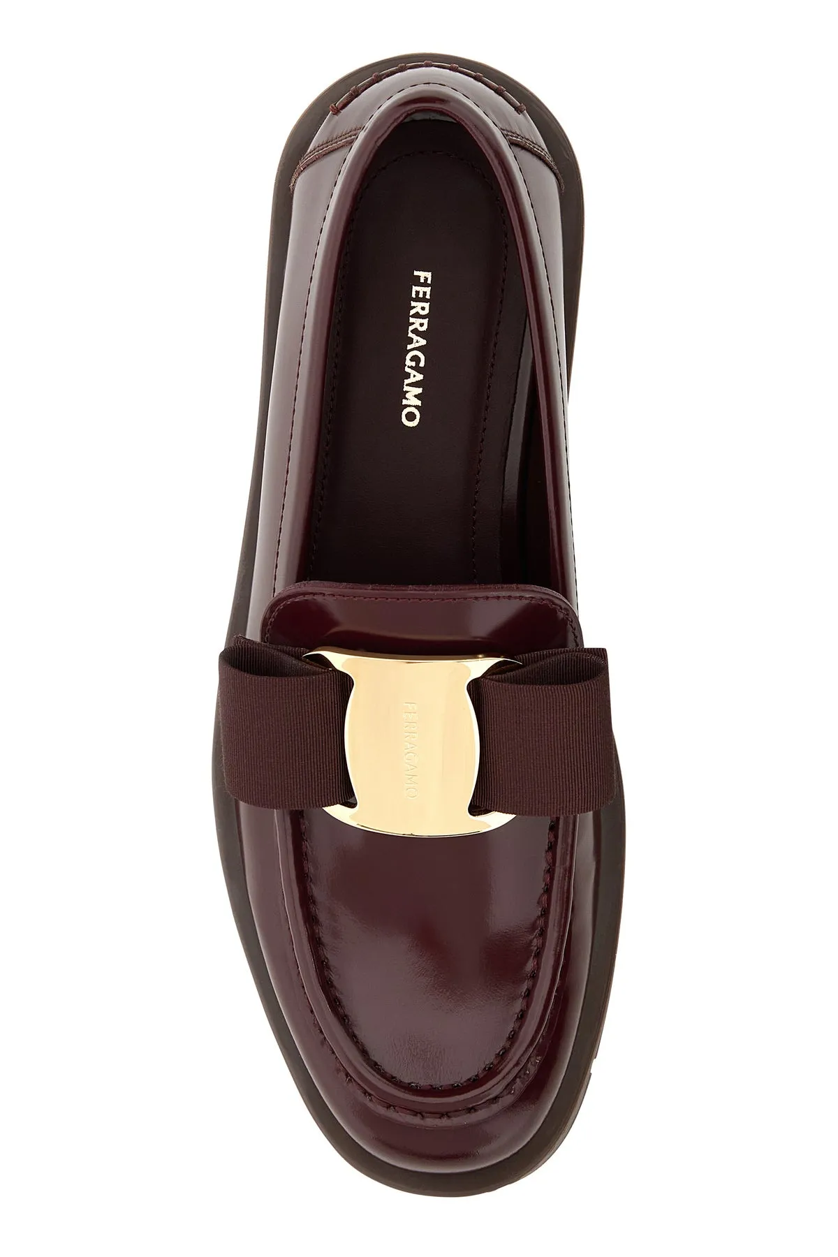 Burgundy leather Mirty loafers
