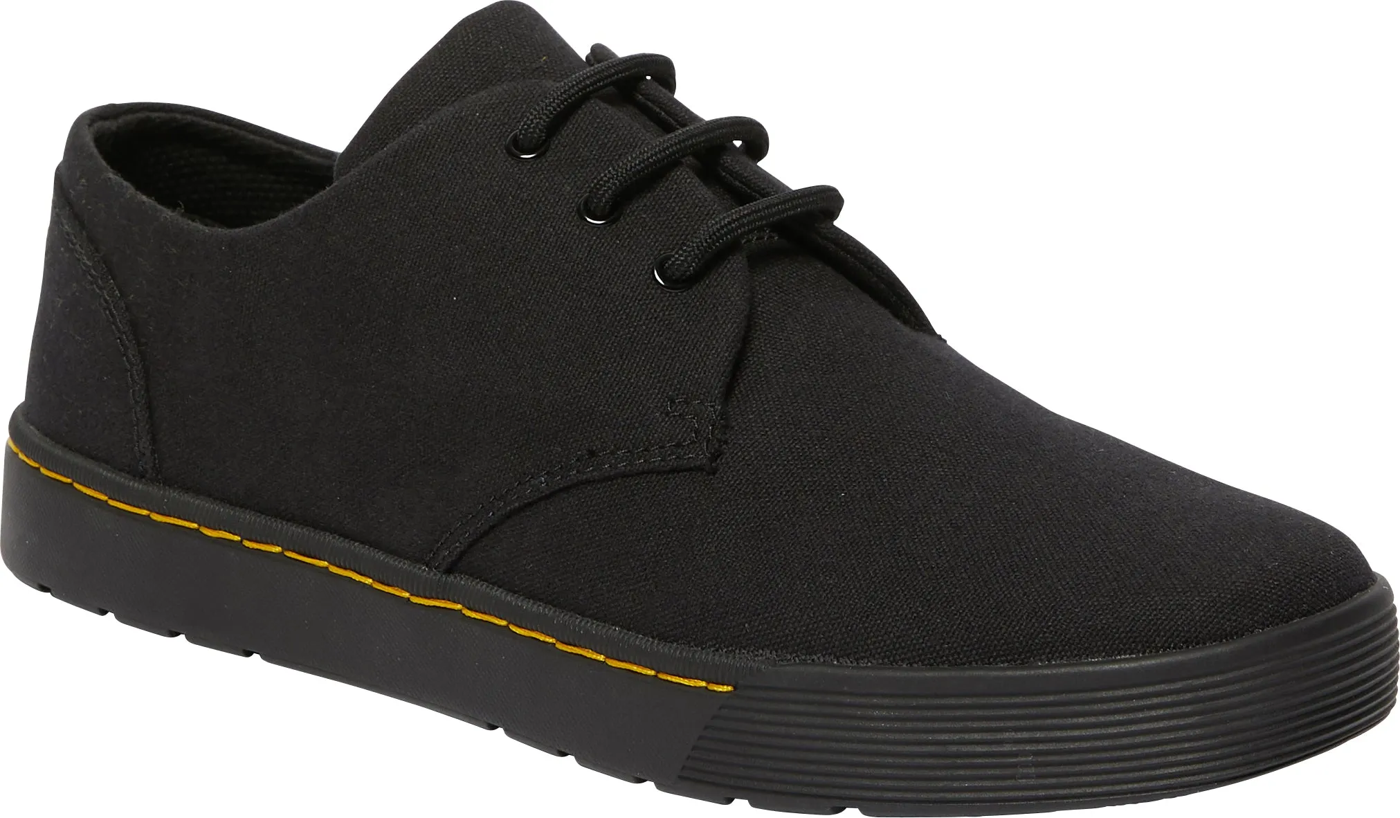 Cairo Lo Black Canvas Shoes