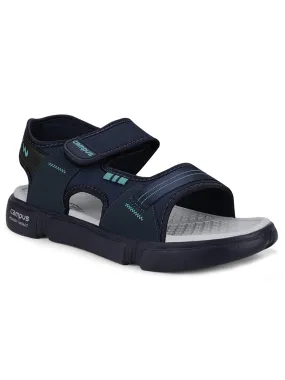 Campus Men's SD-057 Navy/BLK/T.BLU Sports Sandals - 7UK 3K-SD-057A