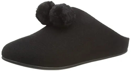 Chrissie Pom Pom Slippers - Women