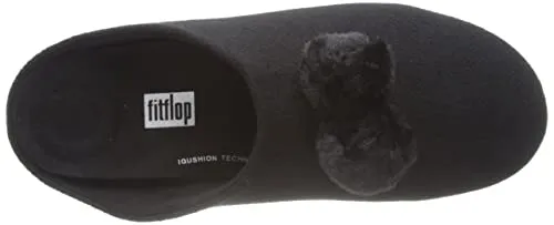 Chrissie Pom Pom Slippers - Women