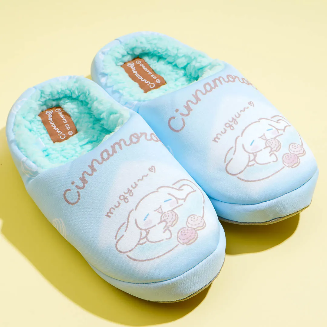 Cinnamoroll Mugyu Fluffy Slippers