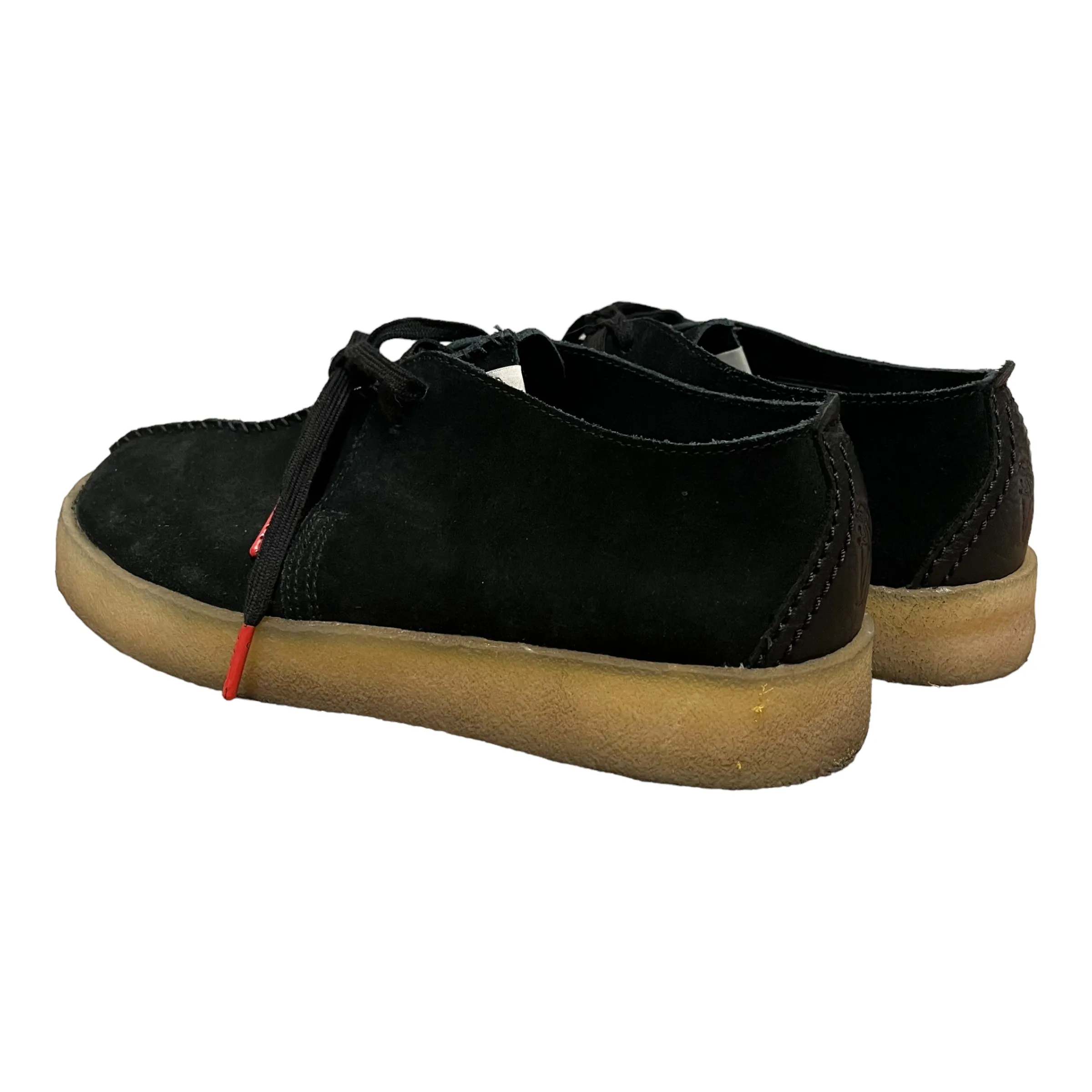 Clarks/Low-Sneakers/US 9.5/Leather/BLK/