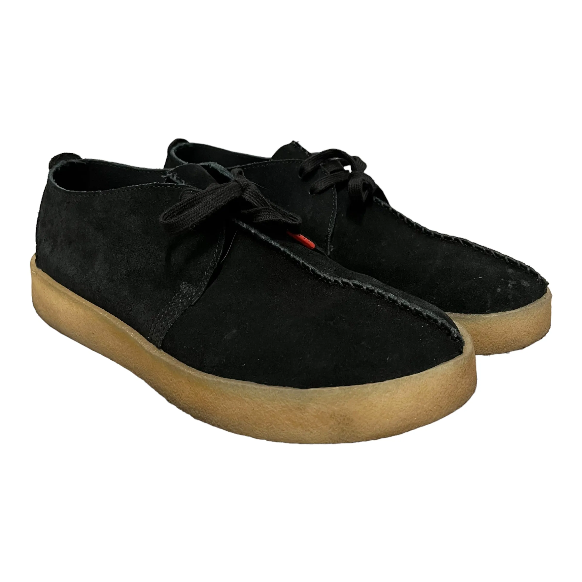 Clarks/Low-Sneakers/US 9.5/Leather/BLK/