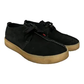 Clarks/Low-Sneakers/US 9.5/Leather/BLK/