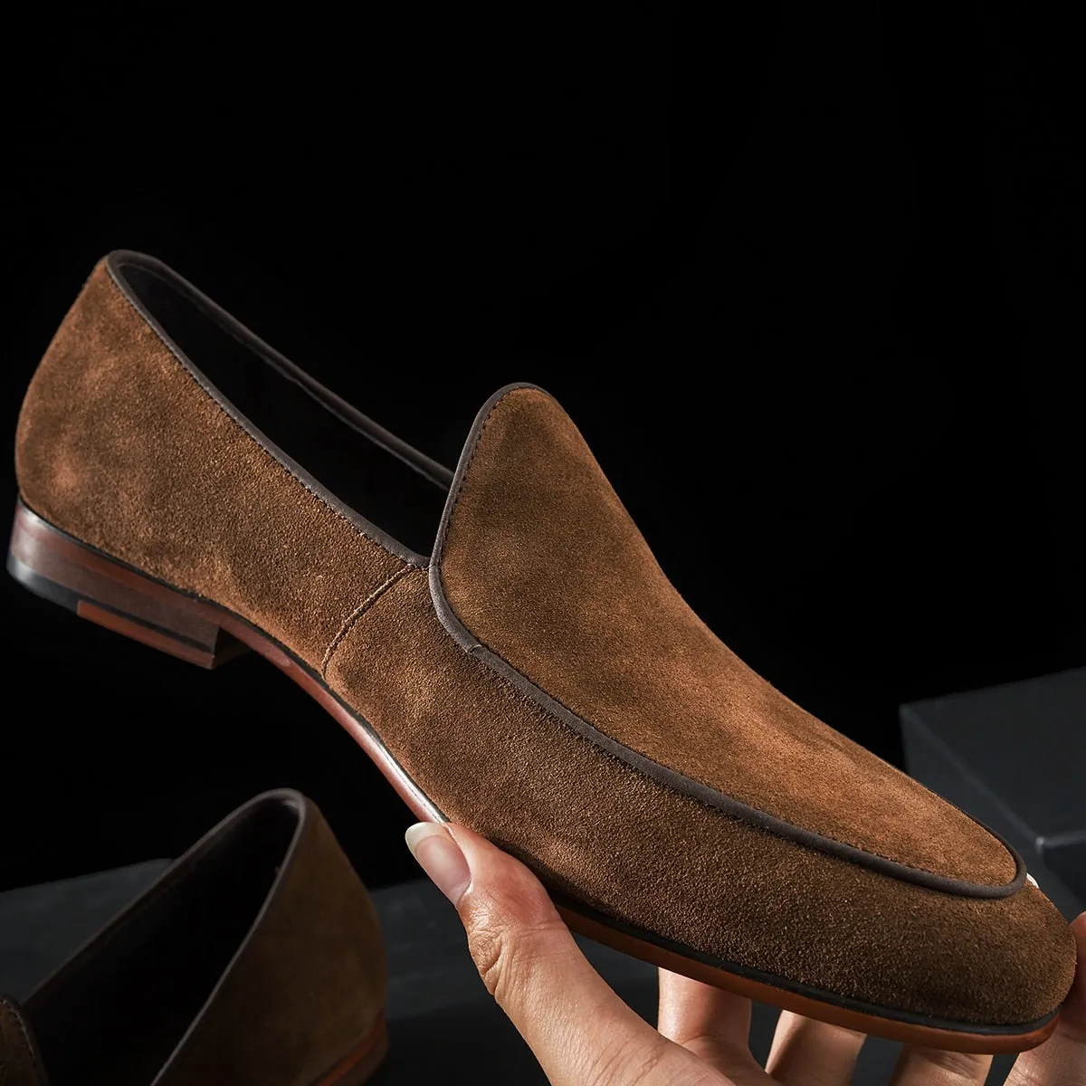 Classy Sued England Loafers