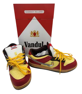 Cowboy Killers Marlboro Cigarette Size 12 Shoe Sneaker by Vandul