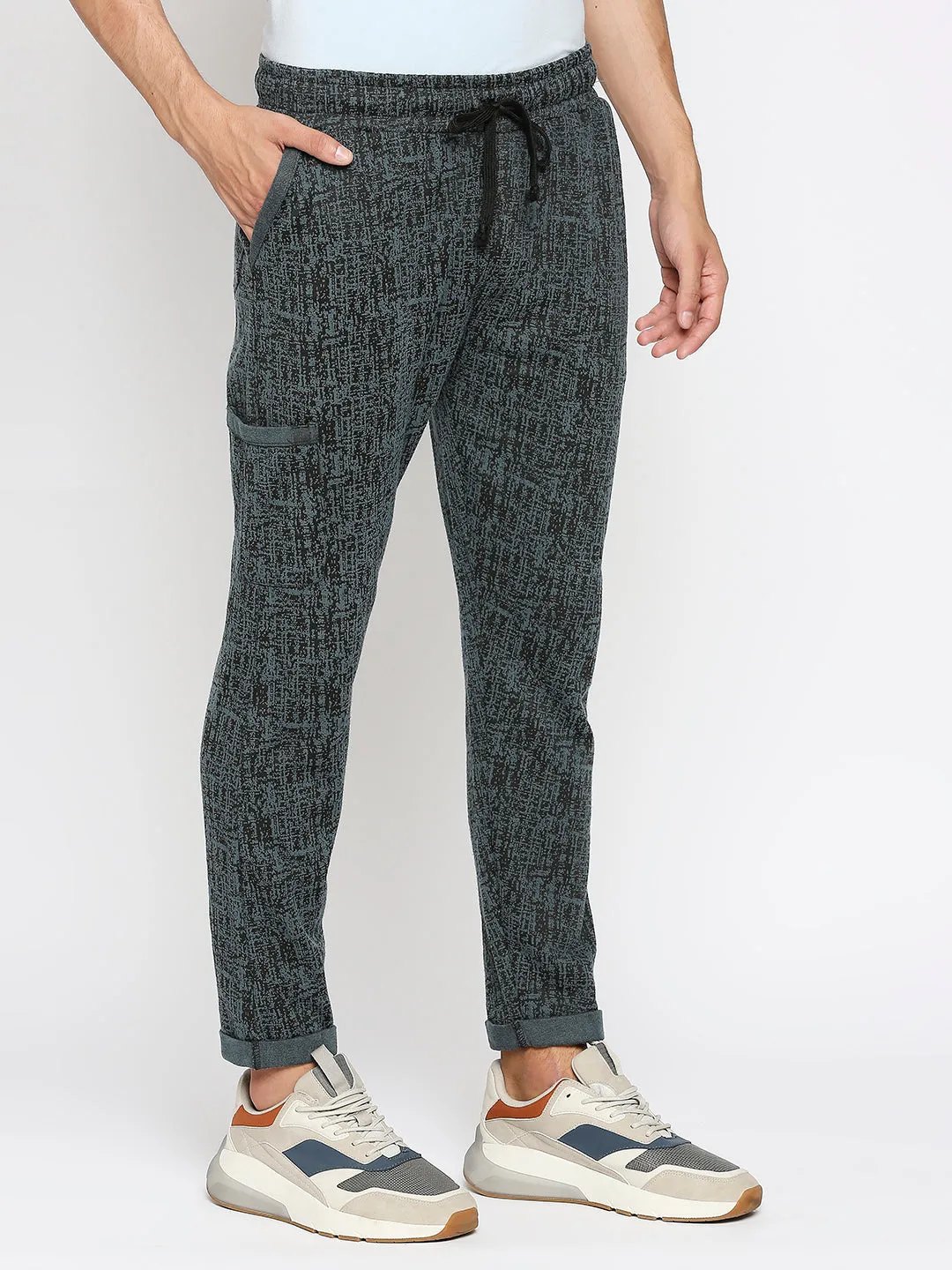 Disrupt grey special dyed comfort fit Indigo cool Pant for Mens
