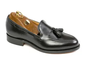FINCHLEY Mens Black Calf Tassel Loafer