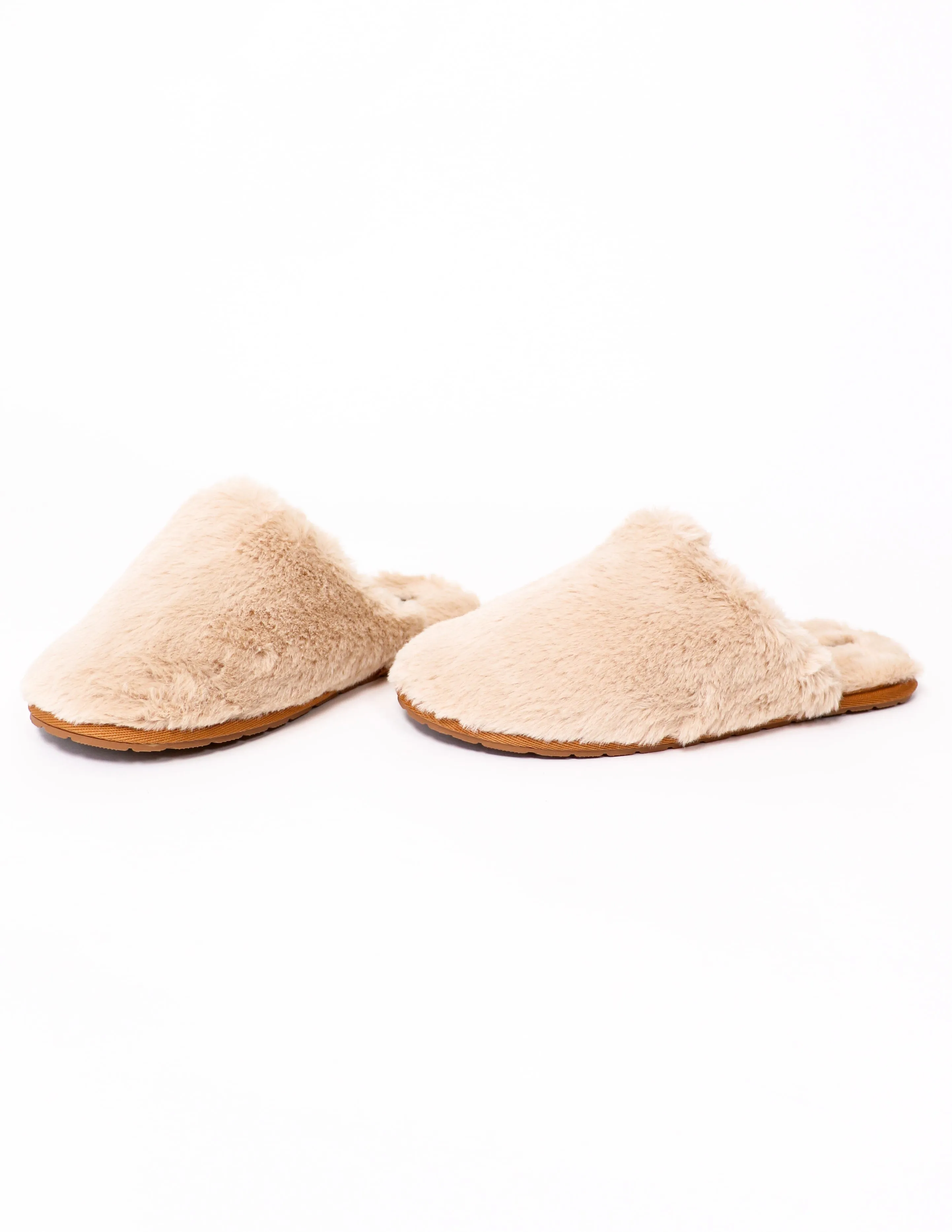 FUZZY WUZZY SLIPPER - Natural