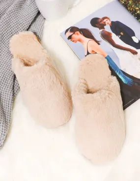 FUZZY WUZZY SLIPPER - Natural