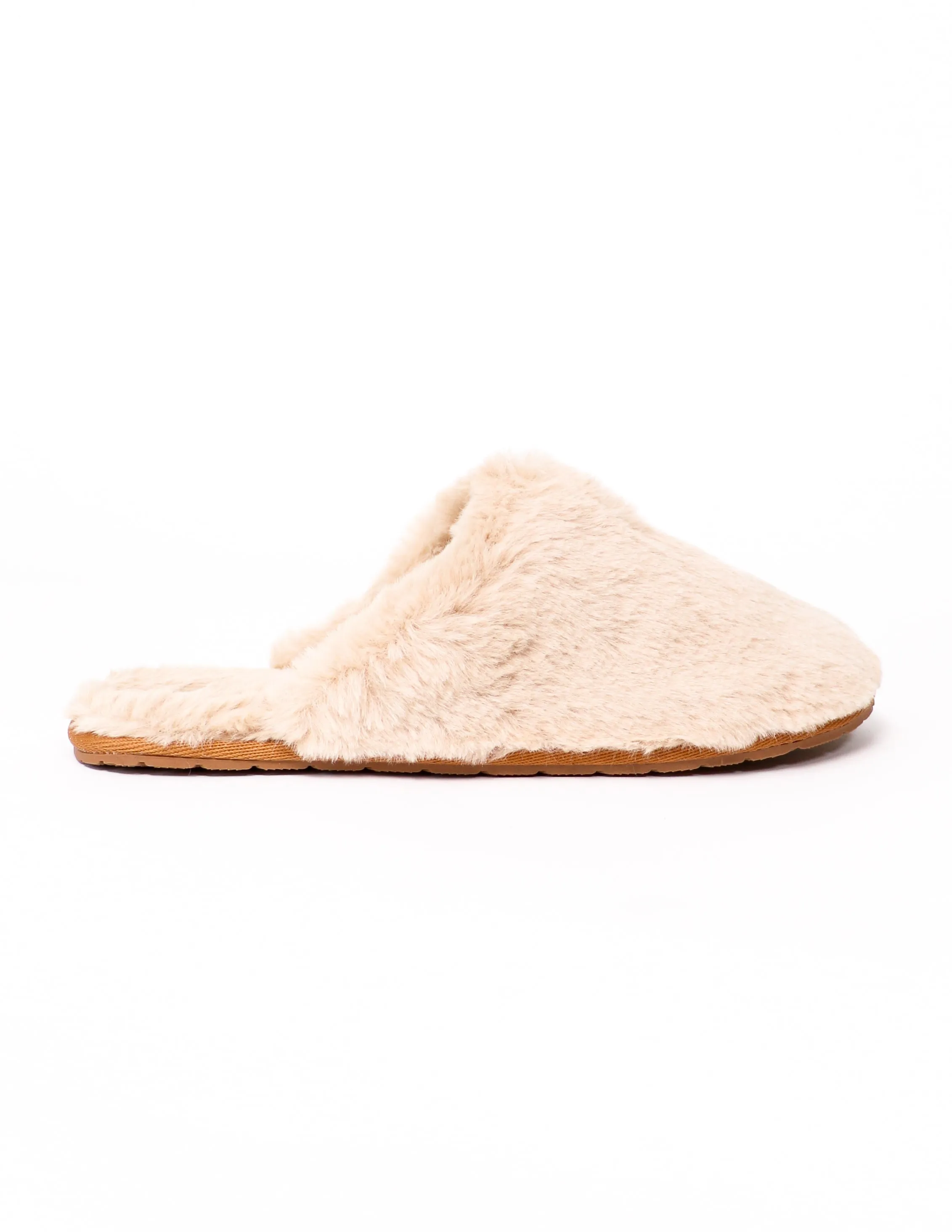 FUZZY WUZZY SLIPPER - Natural