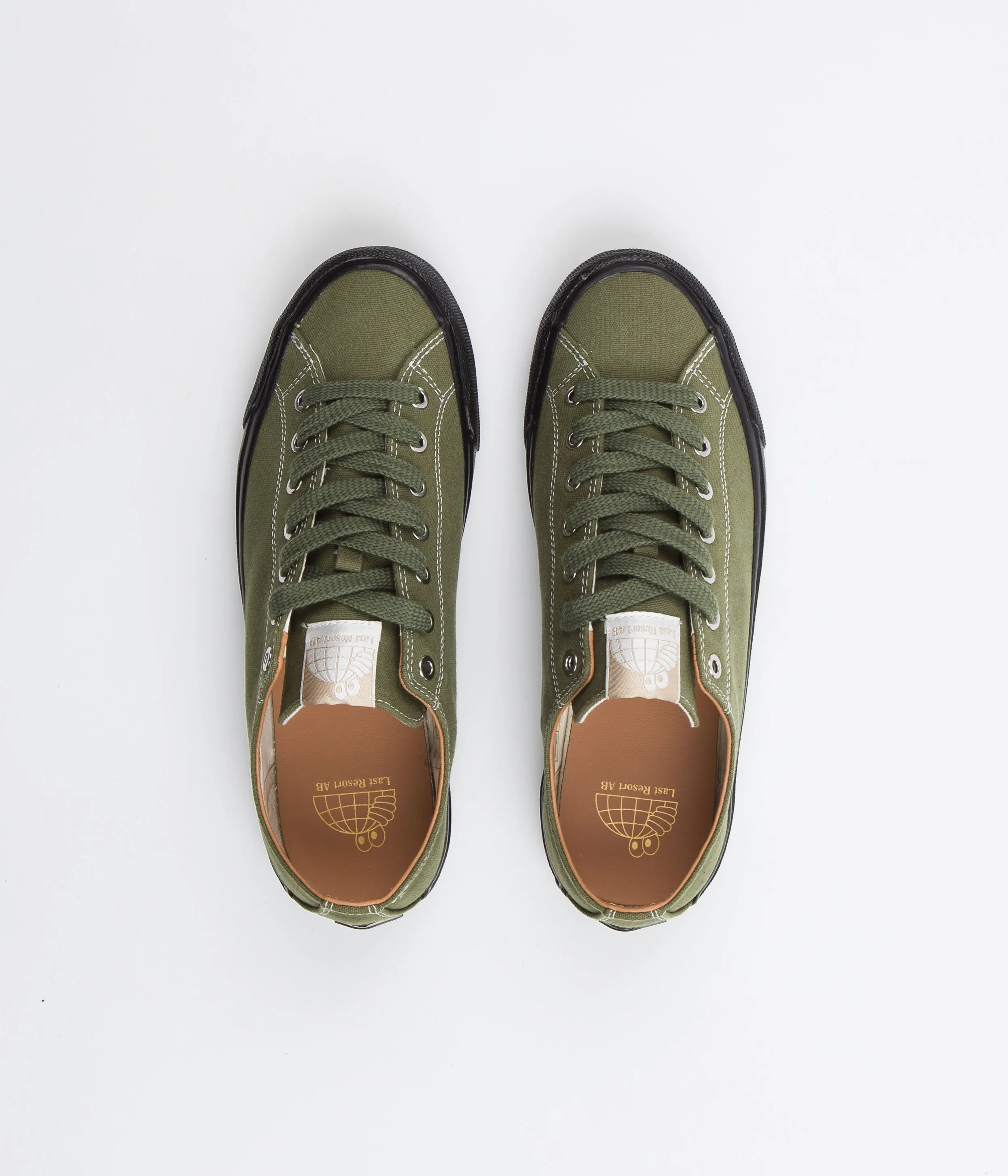 Last Resort AB VM003 Canvas Shoes - Leaf Green / Black
