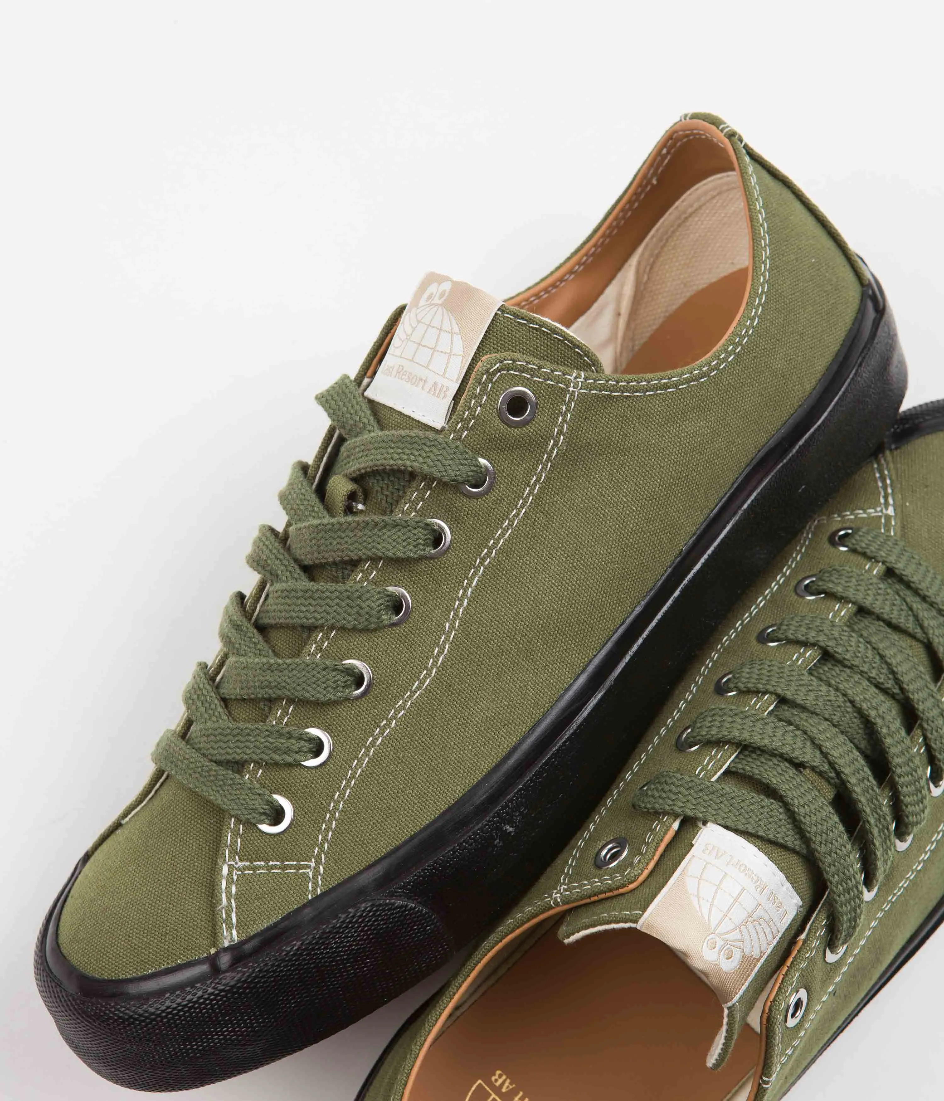 Last Resort AB VM003 Canvas Shoes - Leaf Green / Black