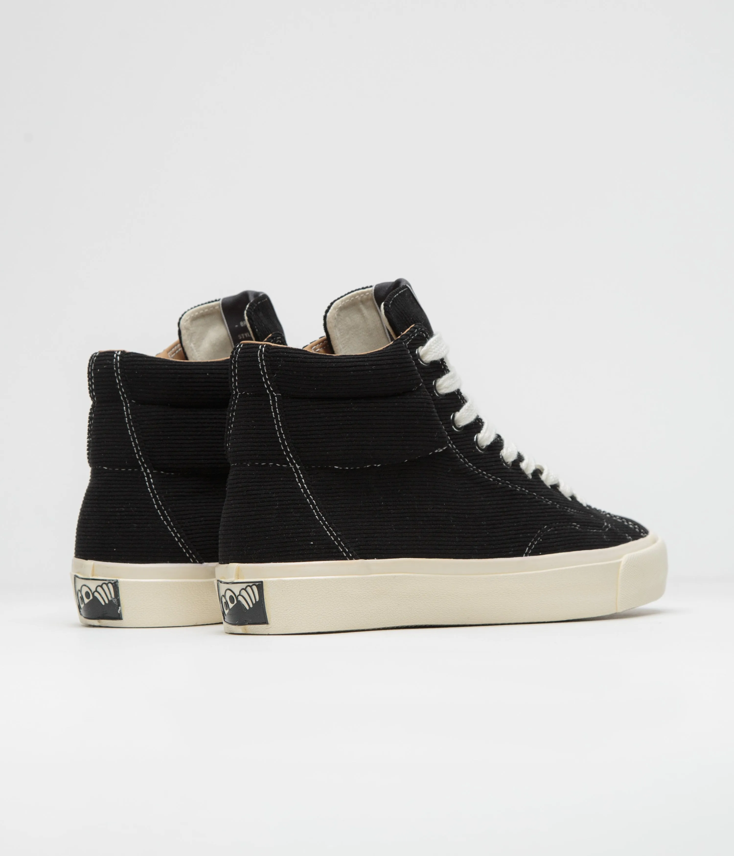 Last Resort AB VM003 Hi Cord Shoes - Black / White