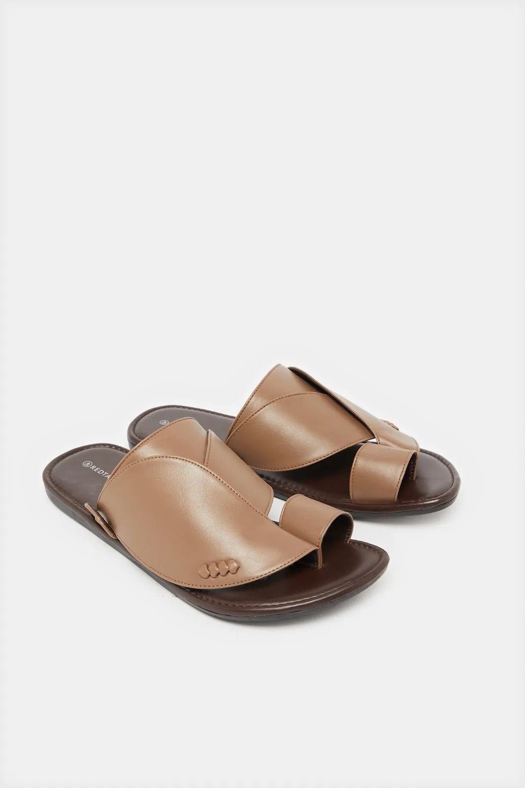 Men Brown Sharqi Sandals