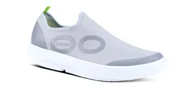 Men's OOmg eeZee Low Shoe - White Gray (SALE)
