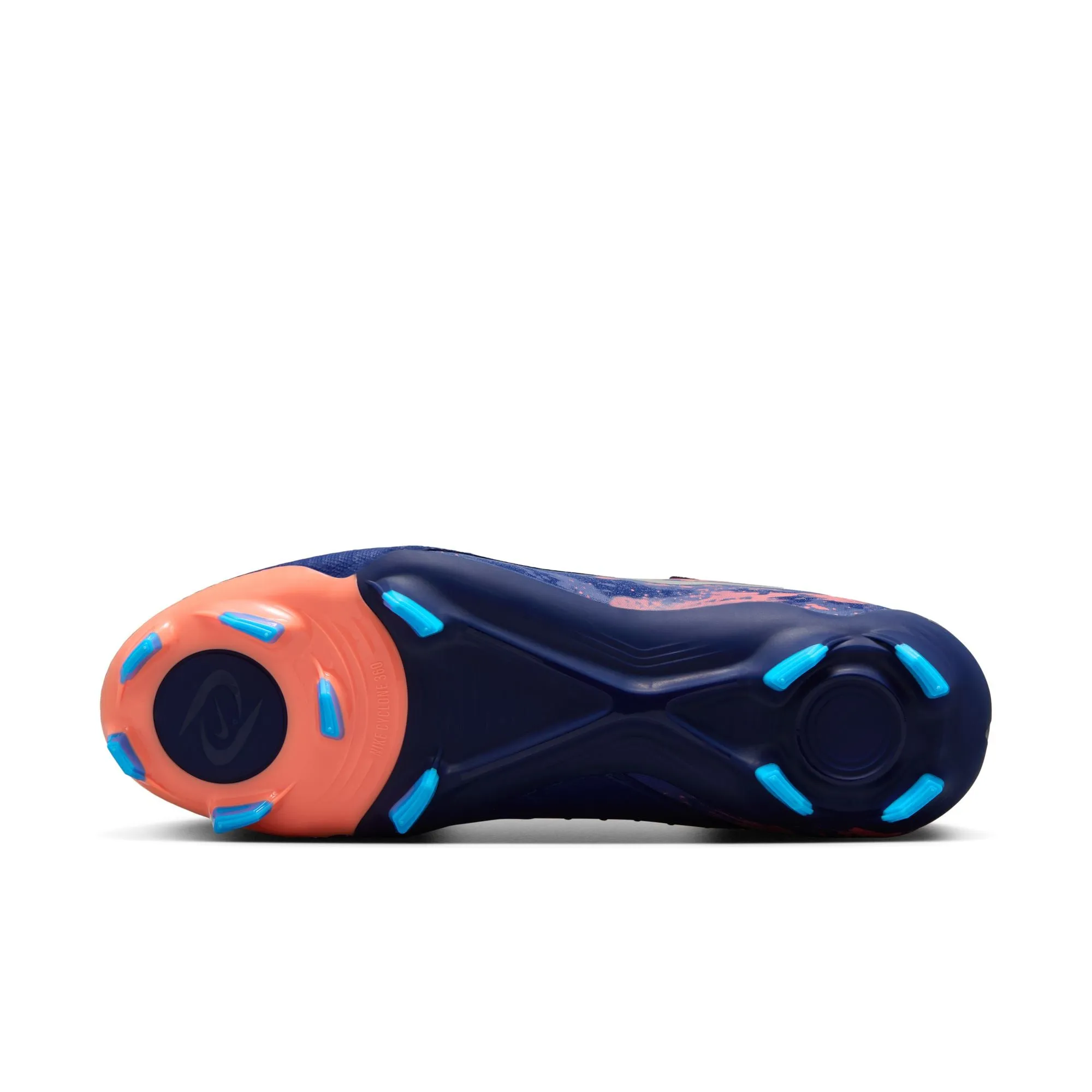 Nike Phantom GX Academy FG Firm Ground Soccer Shoes - Blue Void/ Chrome