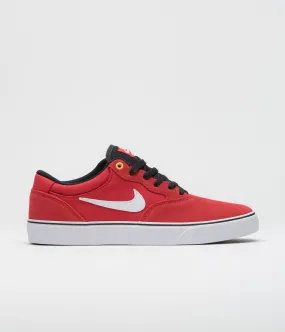 Nike SB Chron 2 Shoes - University Red / White - Black - White