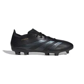 Predator League FG Soccer Cleats - Core Black/Carbon/Gold Metallic - Regular (D)