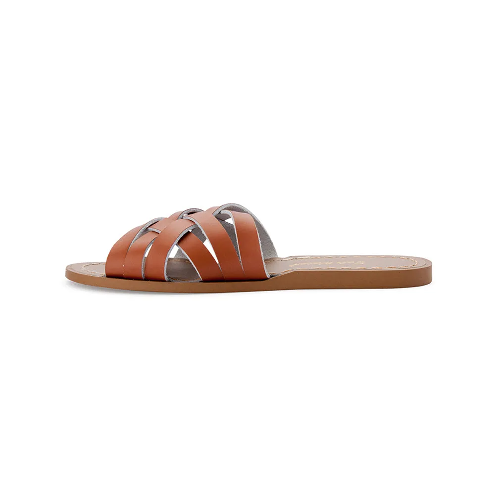 Salt Water Sandals - Adults Retro Slide Tan