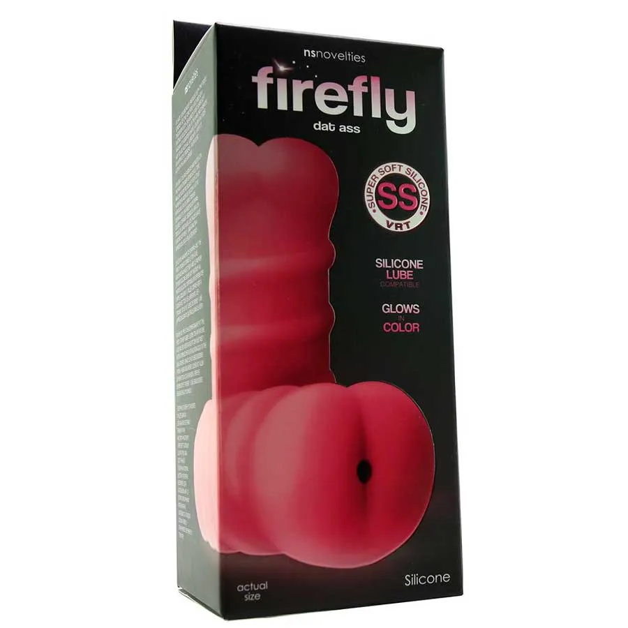 Silicone Firefly Dat Ass Pink Anal Stroker by NS Novelties