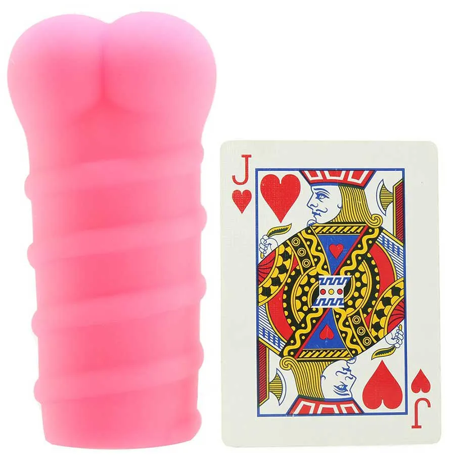 Silicone Firefly Dat Ass Pink Anal Stroker by NS Novelties