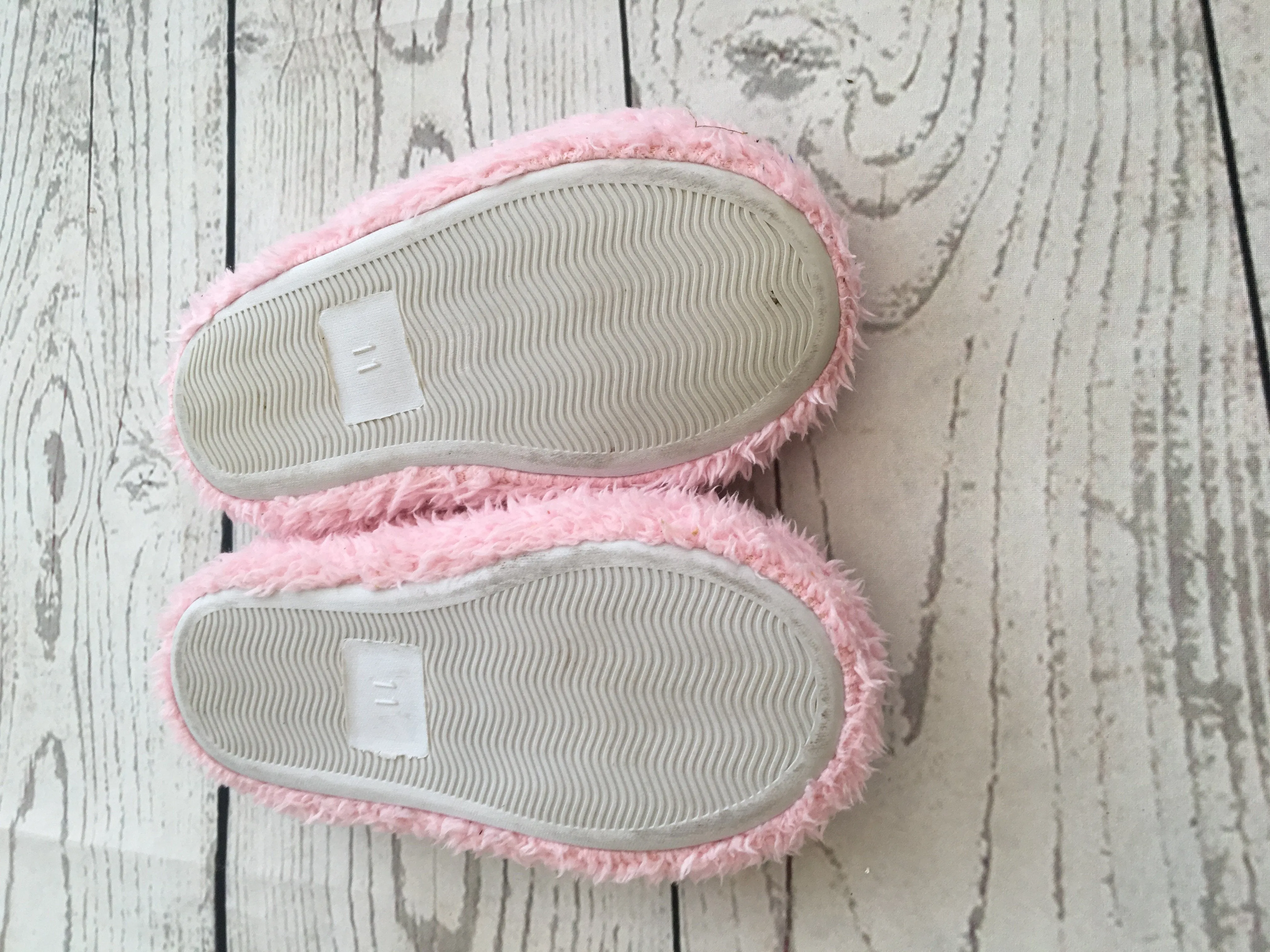 Size 11 Bunny Slippers