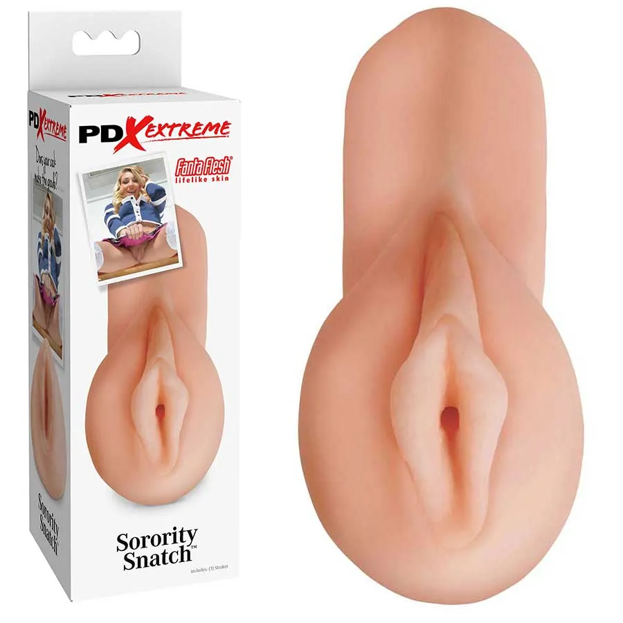 Sorority Snatch Natural Tan Pocket Pussy by PDX Extreme