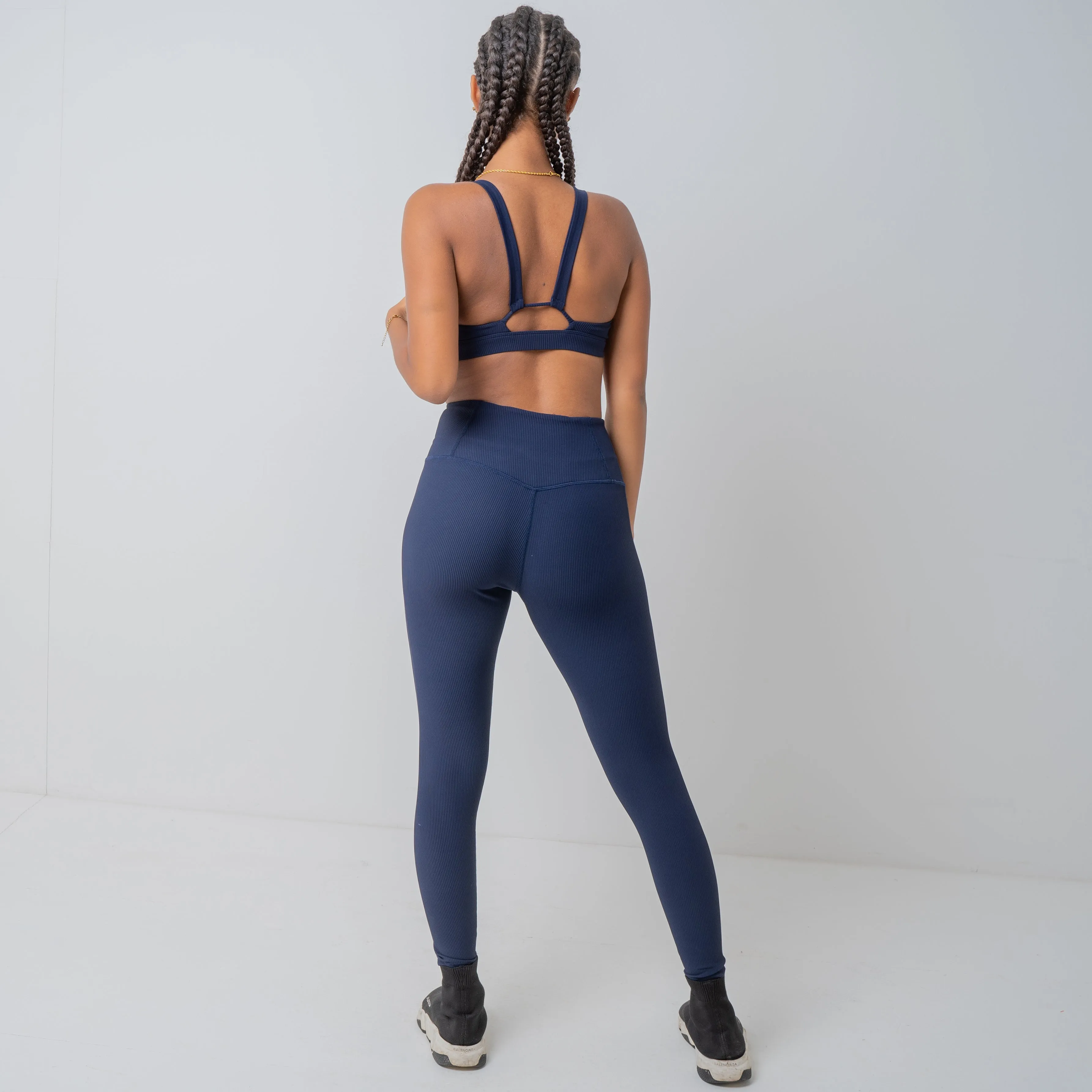 Stamina Leggings Navy Blue