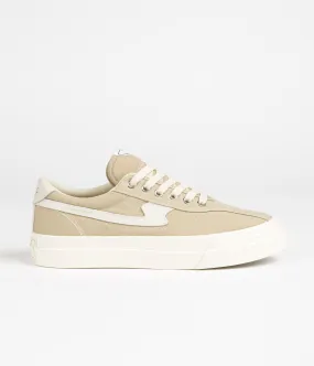 Stepney Workers Club Dellow S-Strike Canvas Shoes - Sand / Ecru