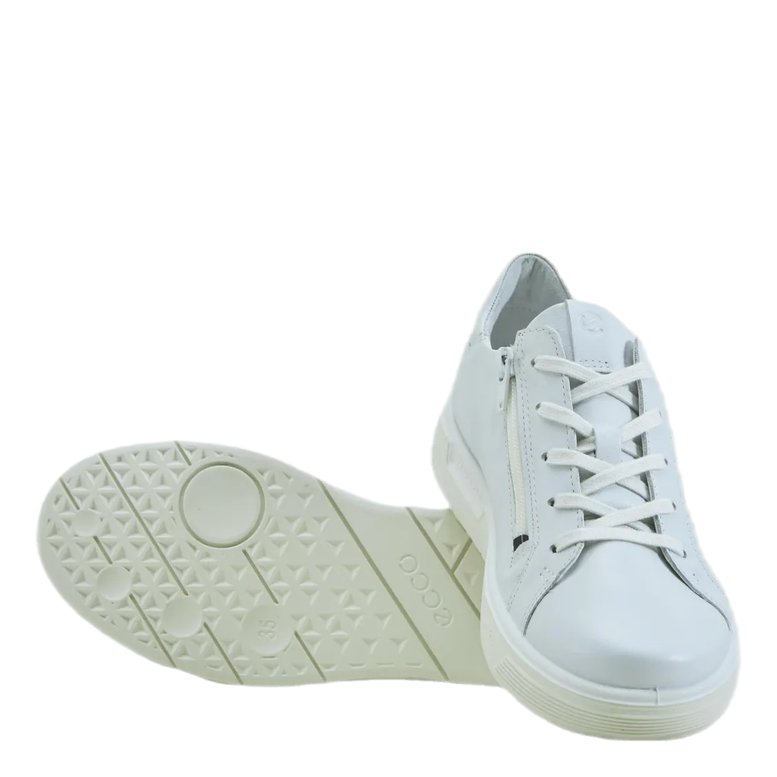 Street Tray Laced Shoes White