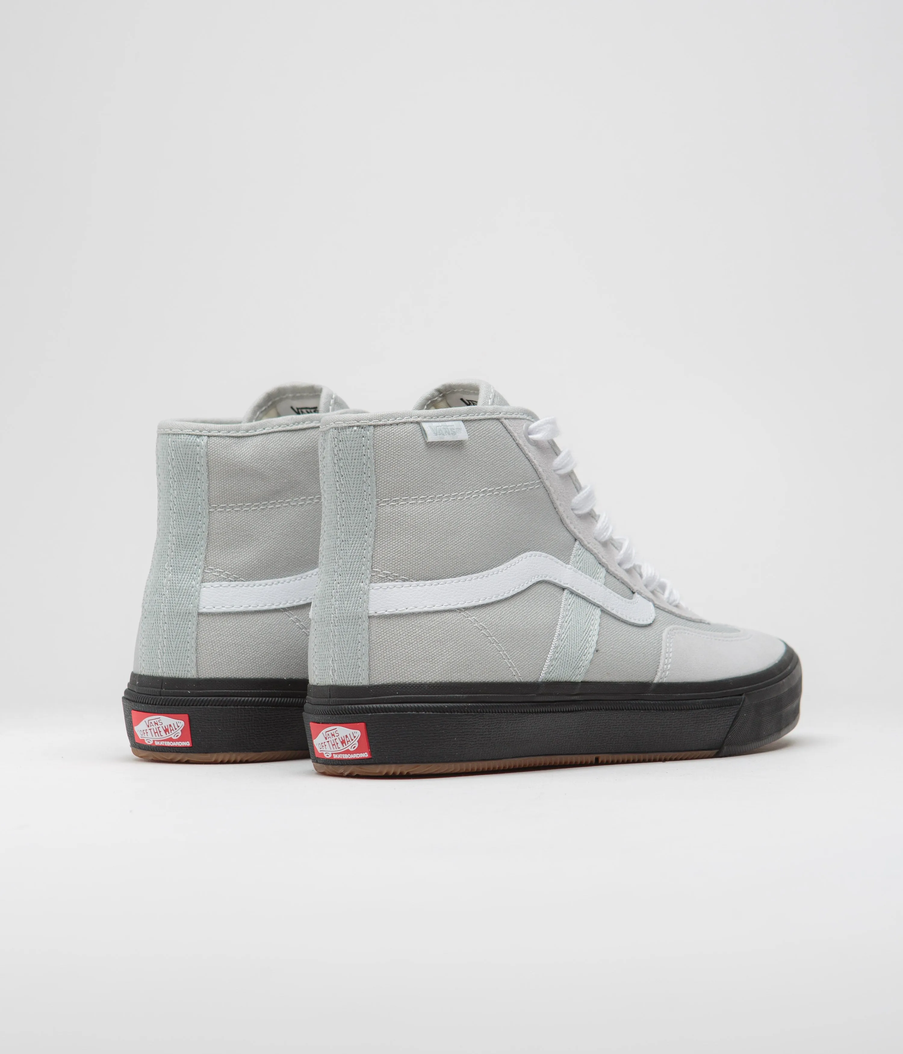 Vans Crockett High Shoes - Light Grey / Black