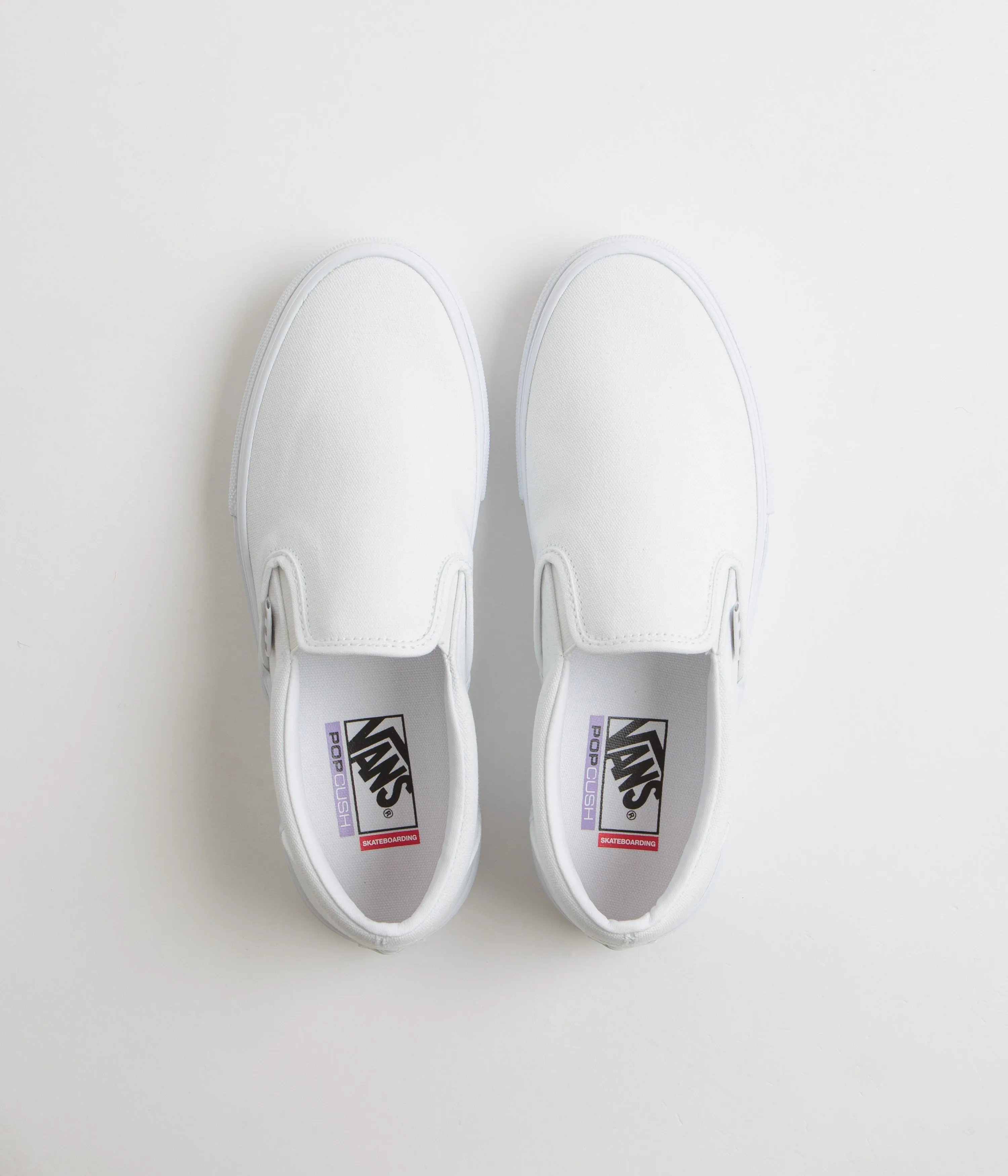 Vans Skate Slip-On Shoes - True White