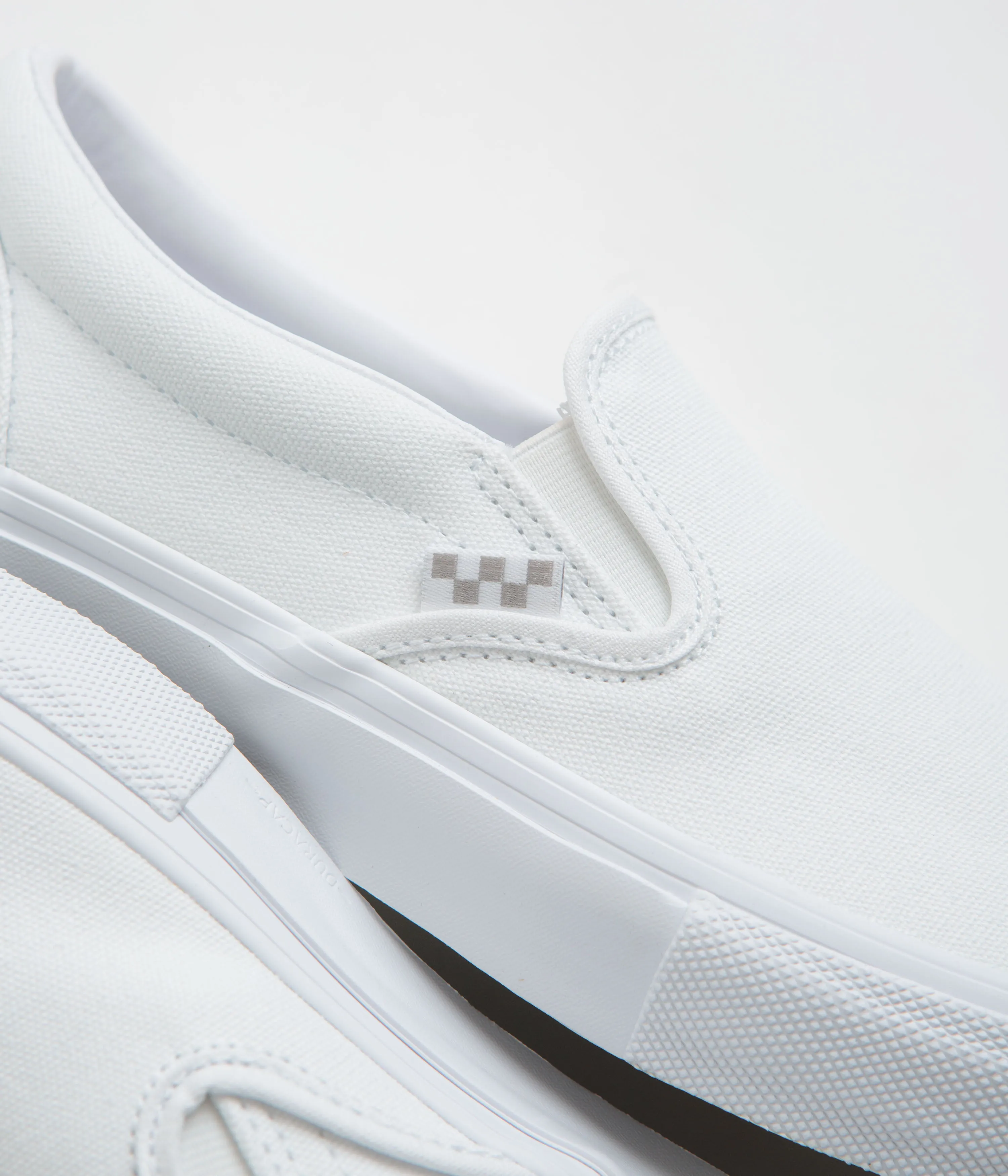 Vans Skate Slip-On Shoes - True White