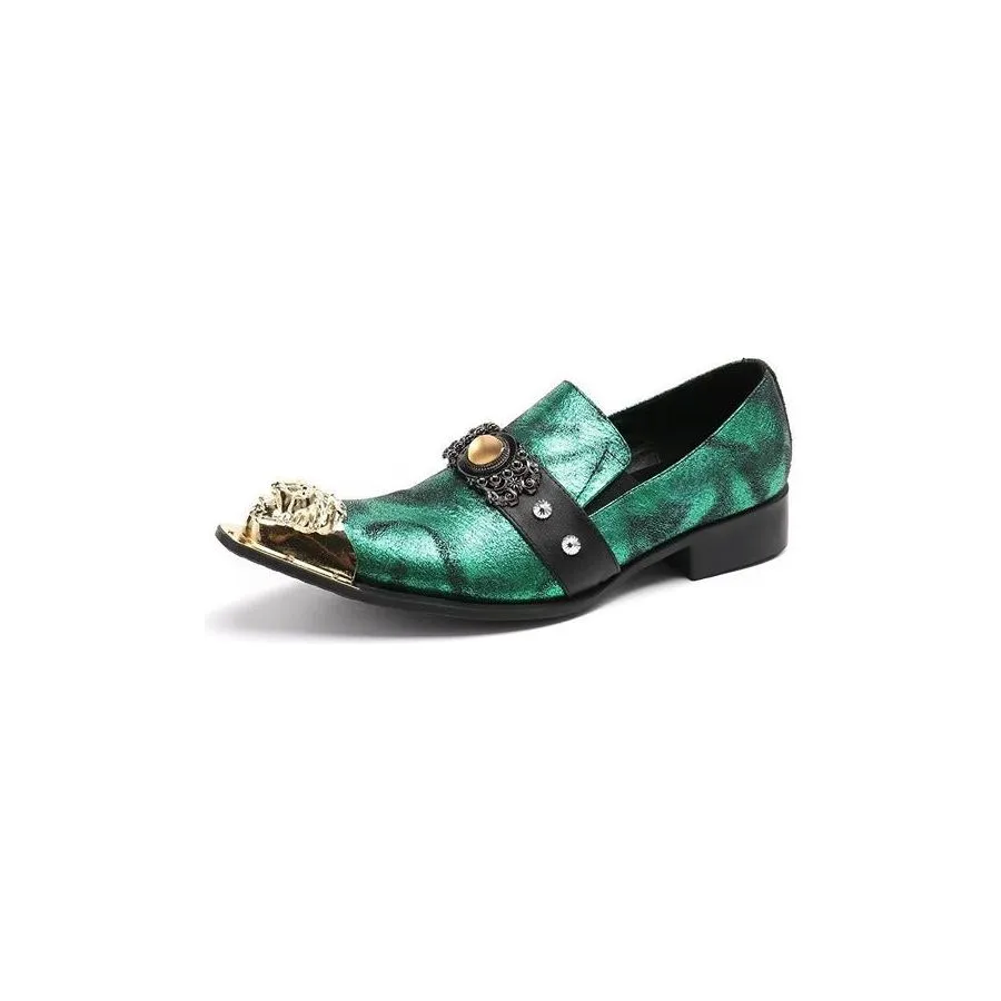Veltique Croctex Luxe Monk Loafers