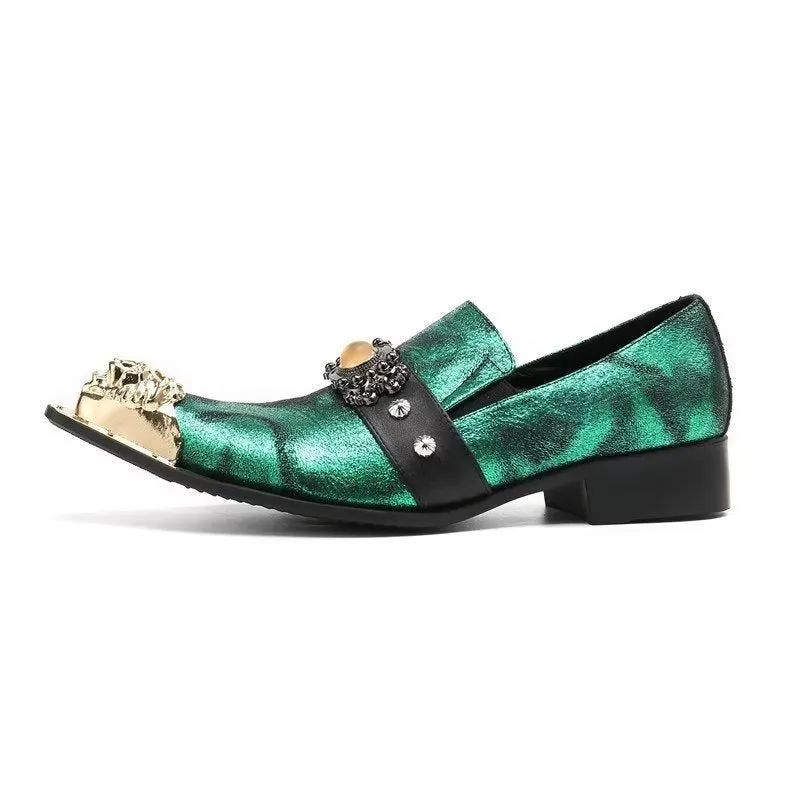 Veltique Croctex Luxe Monk Loafers
