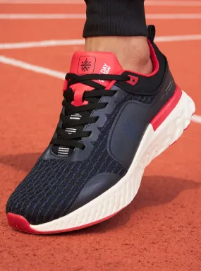 Versa Maze Men Running Shoes - Charcoal/Red