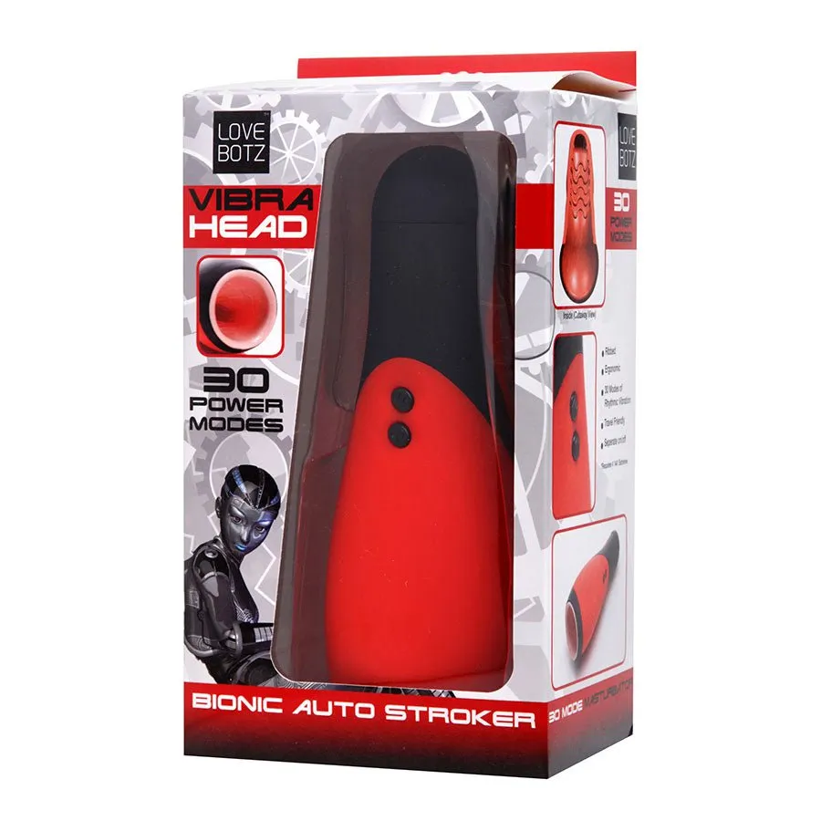 Vibra Head Bionic Auto Electric Stroker for Men