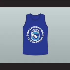 White Men Can't Jump Brotherhood Tournament Basketball Jersey Blue